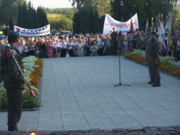 Cmentarz wojskowy  /fot.: ks. R. Gołębiowski / 