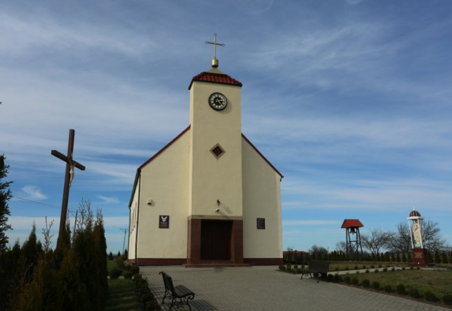 Mieszkowice Kościół filialny pw Ducha Świętego