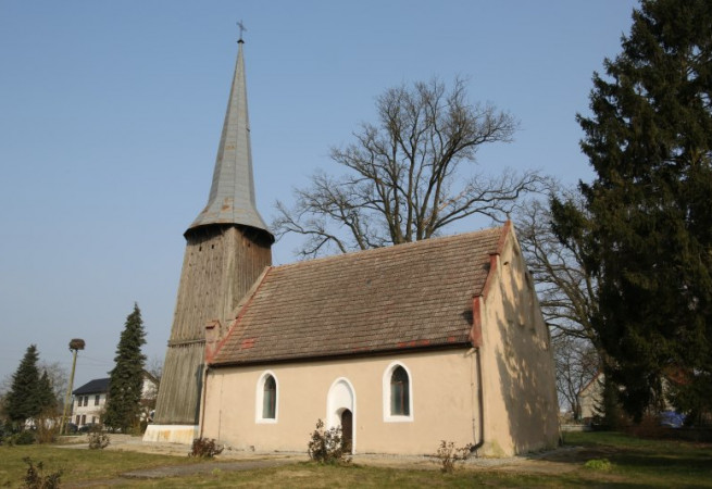Węgorza Kościół filialny pw św. Jana Chrzciciela