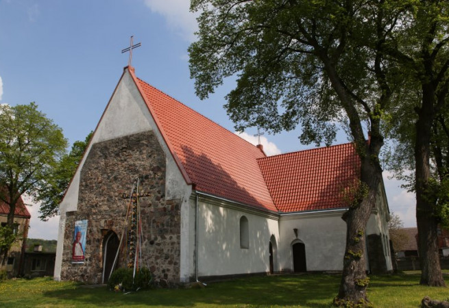 Ognica Kościół filialny pw św.Jadwigi Śląskiej